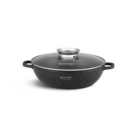 Garnek Marmurowy 28 cm EB 8134 Edenberg Brytfanna 3.3L płytka