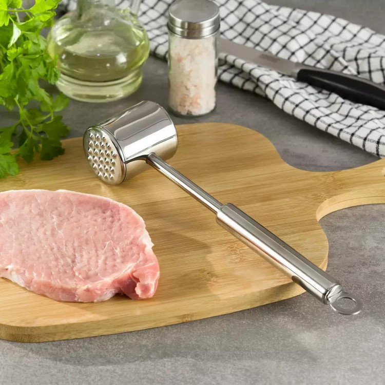 Tłuczek dwustronny do mięsa ciężki młotek KH 3180 KingHoff Tłuczek dwustronny do mięsa ciężki młotek KH 3180 KingHoff