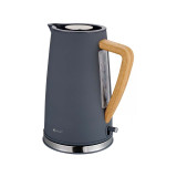 Czajnik elektryczny bezprzewodowy Kassel 93228 szary 1.7 L elegancki
