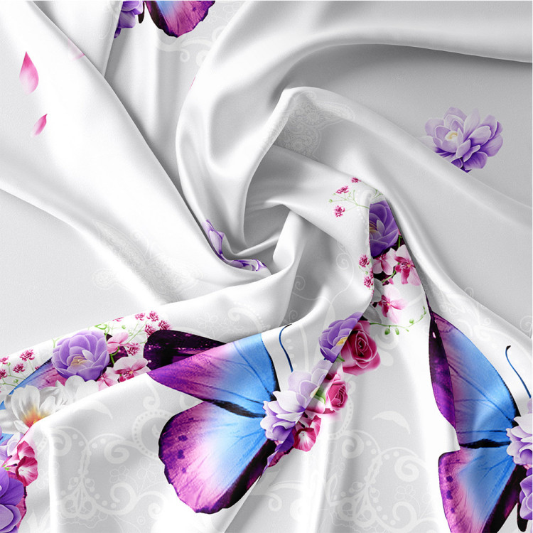 Pościel 160x200 bawełna satynowa 3D Cotton World gruba z prześcieradłem 4 części 370 motyl i kwiaty Pościel 160x200 bawełna satynowa 3D Cotton World gruba z prześcieradłem 4 części 370 motyl i kwiaty