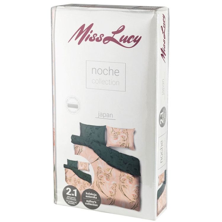 Pościel 160x200 dwustronna mikrofibra Florina Noche Japan gruba 3 części Pościel 160x200 dwustronna mikrofibra Florina Noche Japan gruba 3 części