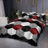 Pościel 200x220 bawełna satynowa 3D Cotton World gruba 3 części 2352