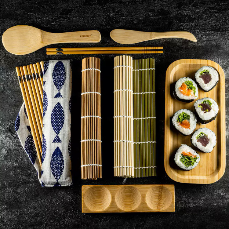 Zestaw do robienia oraz serwowania sushi 11el KH 1704 Kinghoff Zestaw do robienia oraz serwowania sushi 11el KH 1704 Kinghoff
