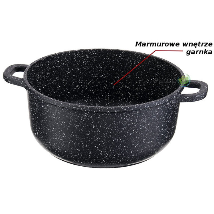 Garnki marmurowe Edenberg EB 8143 zestaw garnków, indukcja Garnki marmurowe Edenberg EB 8143 zestaw garnków, indukcja