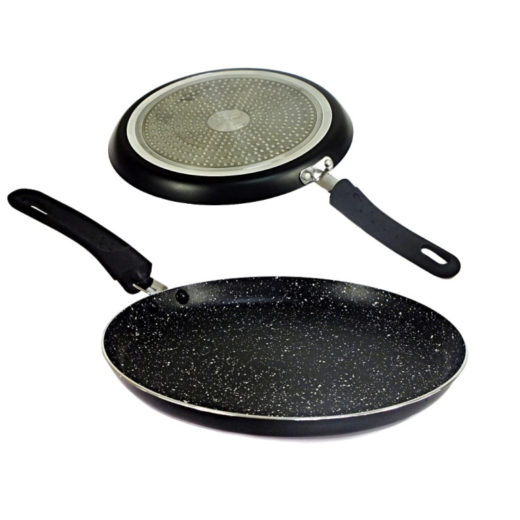 Patelnia do naleśników KingHoff KH 3930 - 25 cm Marmurowa Indukcja GAZ