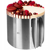 Wysoki rant do tortu forma obręcz do ciasta 12 cm tortownica E 8105 Elitehoff