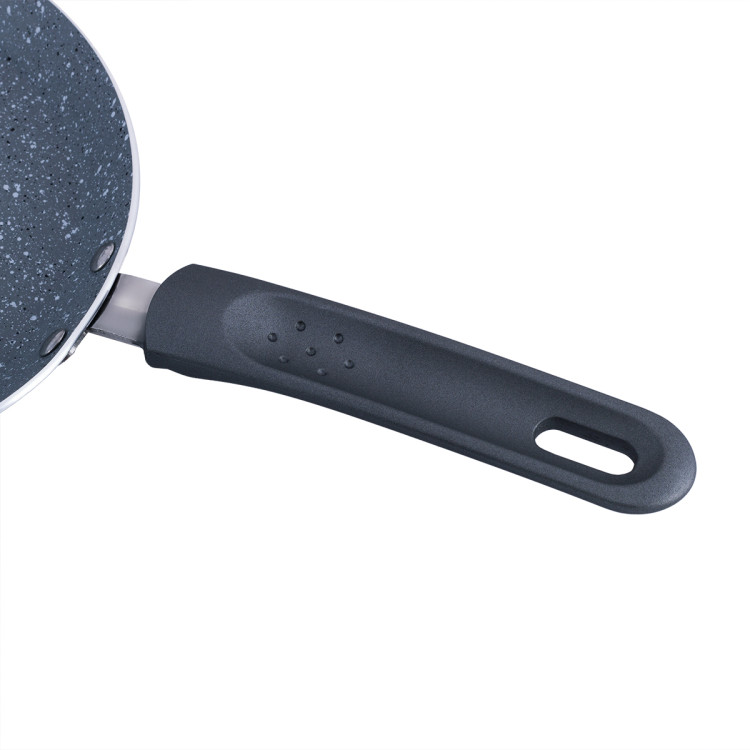 Patelnia do naleśników granitowa 20 cm szara na indukcje KM 4204GR Kamille Patelnia do naleśników granitowa 20 cm szara na indukcje KM 4204GR Kamille