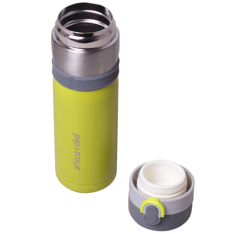 Termos podróżny 400 ml kubek termiczny zielony KM 2014 Kamille Termos podróżny 400 ml kubek termiczny zielony KM 2014 Kamille