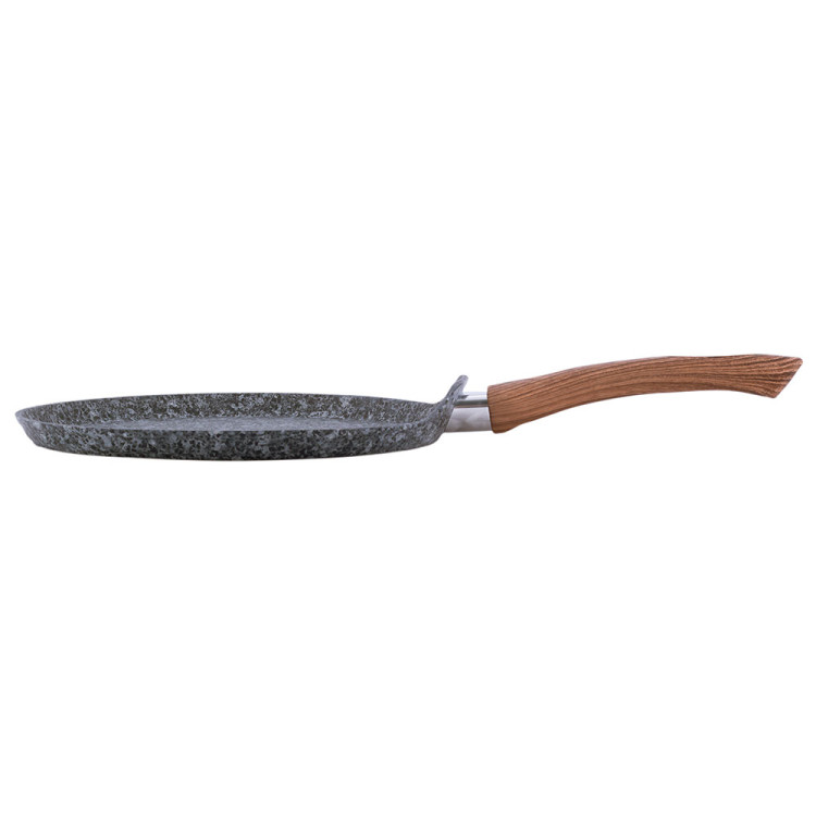Patelnia do naleśników granitowa 24 cm szara na indukcje KM 4171 Kamille Patelnia do naleśników granitowa 24 cm szara na indukcje KM 4171 Kamille