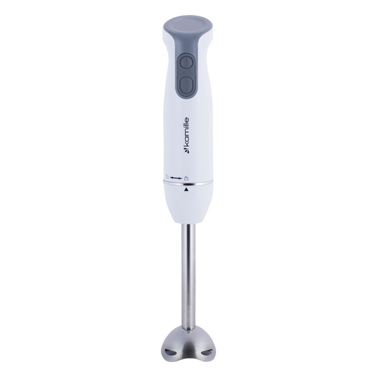 Blender ręczny biały rozdrabniacz 400W wielofunkcyjny KM 6744 Kamille Blender ręczny biały rozdrabniacz 400W wielofunkcyjny KM 6744 Kamille