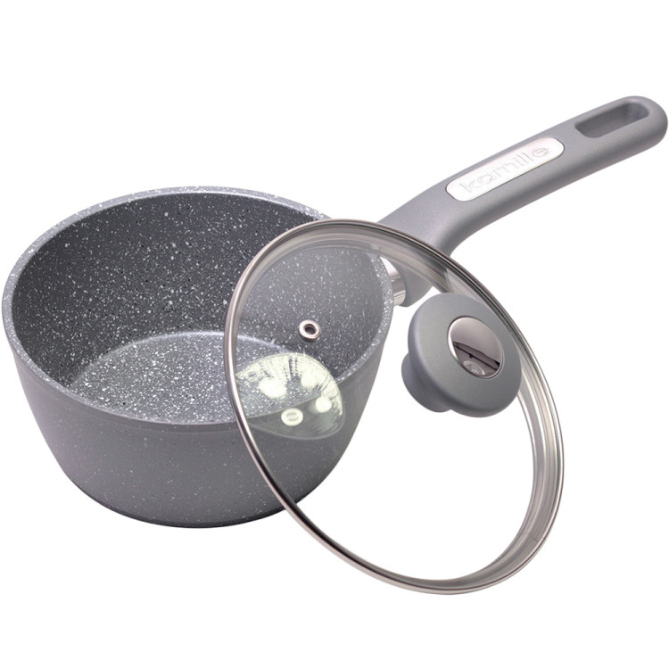 Rondel z powłoką granitową 16 cm KM 4282GR Kamille 1.2 L na indukcję Rondel z powłoką granitową 16 cm KM 4282GR Kamille 1.2 L na indukcję