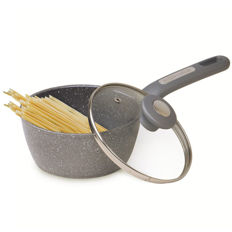Rondel z powłoką granitową 16 cm KM 4282GR Kamille 1.2 L na indukcję Rondel z powłoką granitową 16 cm KM 4282GR Kamille 1.2 L na indukcję