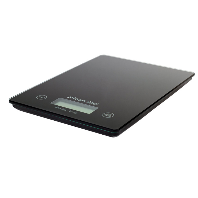 Waga kuchenna elektroniczna szklana z wyświetlaczem LCD KM 7107 Kamille Waga kuchenna elektroniczna szklana z wyświetlaczem LCD KM 7107 Kamille