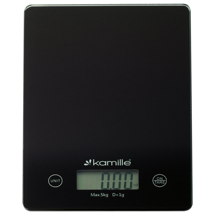 Waga kuchenna elektroniczna szklana z wyświetlaczem LCD KM 7107 Kamille Waga kuchenna elektroniczna szklana z wyświetlaczem LCD KM 7107 Kamille