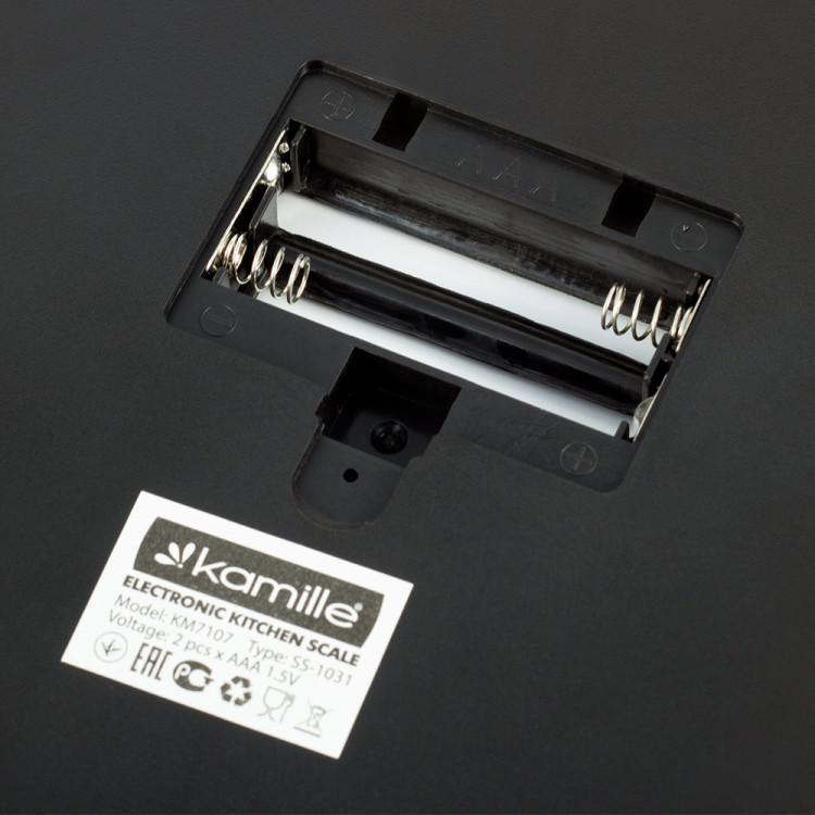 Waga kuchenna elektroniczna szklana z wyświetlaczem LCD KM 7107 Kamille Waga kuchenna elektroniczna szklana z wyświetlaczem LCD KM 7107 Kamille