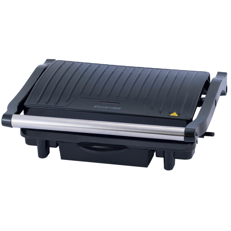 Grill elektryczny 1500W opiekacz składany toster KM 6703 Kamille Grill elektryczny 1500W opiekacz składany toster KM 6703 Kamille