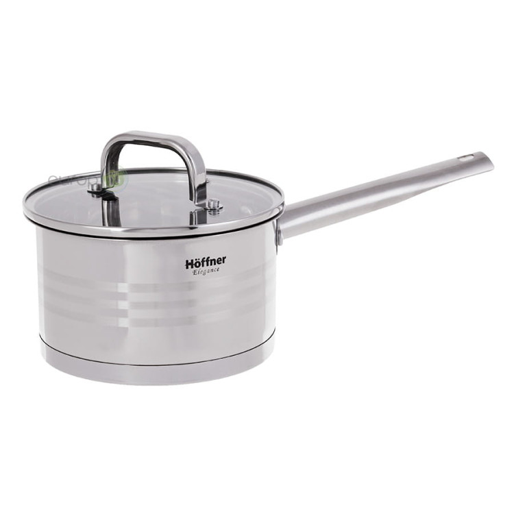 Garnki stalowe Hoffner Elegance HF 9936 12 częsciowy zestaw garnków Garnek Indukcja Garnki stalowe Hoffner Elegance HF 9936 12 częsciowy zestaw garnków Garnek Indukcja