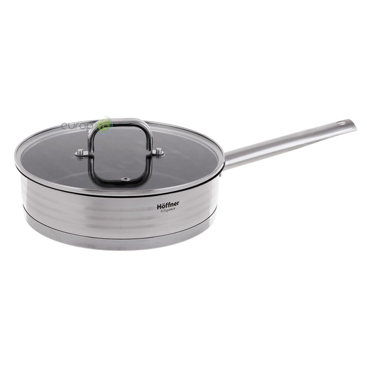 Garnki stalowe Hoffner Elegance HF 9936 12 częsciowy zestaw garnków Garnek Indukcja Garnki stalowe Hoffner Elegance HF 9936 12 częsciowy zestaw garnków Garnek Indukcja