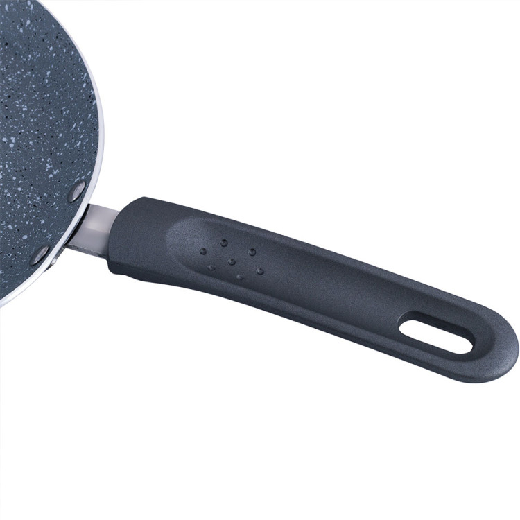Patelnia do naleśników granitowa 22 cm szara na indukcje KM 4205GR Kamille Patelnia do naleśników granitowa 22 cm szara na indukcje KM 4205GR Kamille