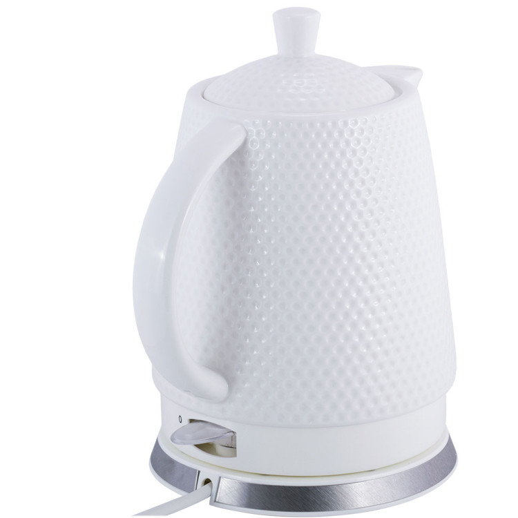 Czajnik elektryczny 1200W biały ceramiczny 1.5 L KM 1725 Kamille Czajnik elektryczny 1200W biały ceramiczny 1.5 L KM 1725 Kamille