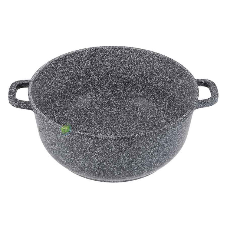 Garnek marmurowy 6.8L z pokrywką Klausberg 7524 na indukcję 28 cm