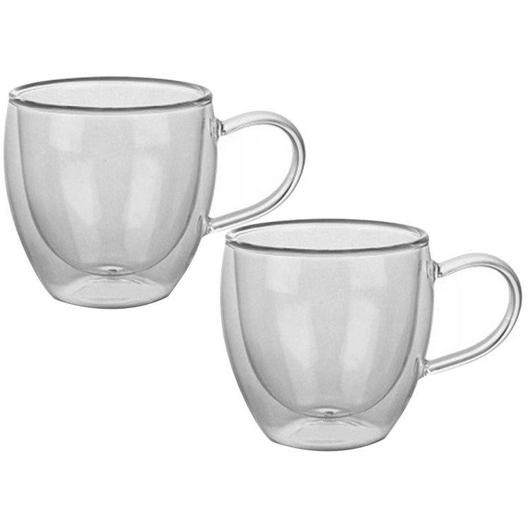 Szklanki termiczne RENZA do kawy 250ml latte komplet 2 szt szklanek