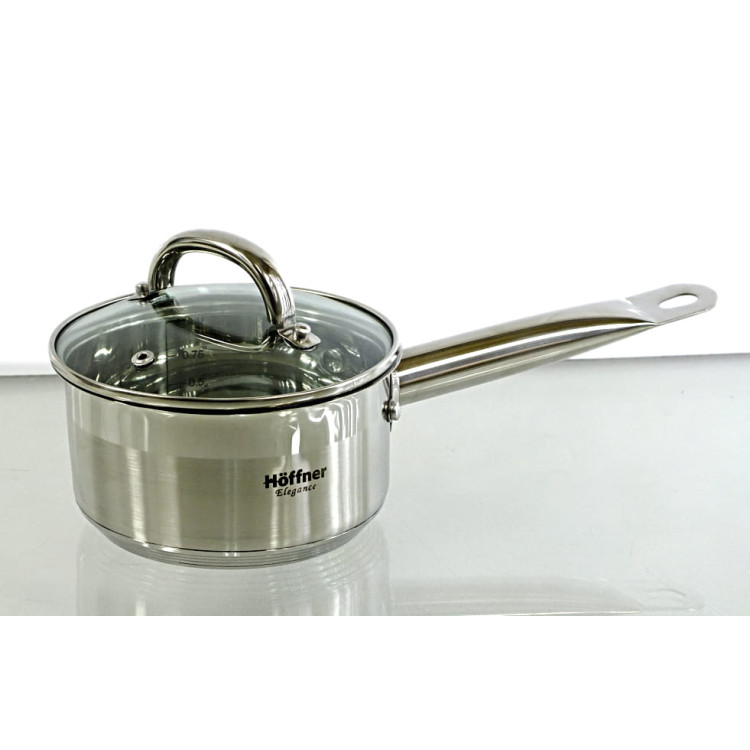 Rondel Hoffner HF 1207 garnek z pokrywką 620 ml INDUKCJA GAZ