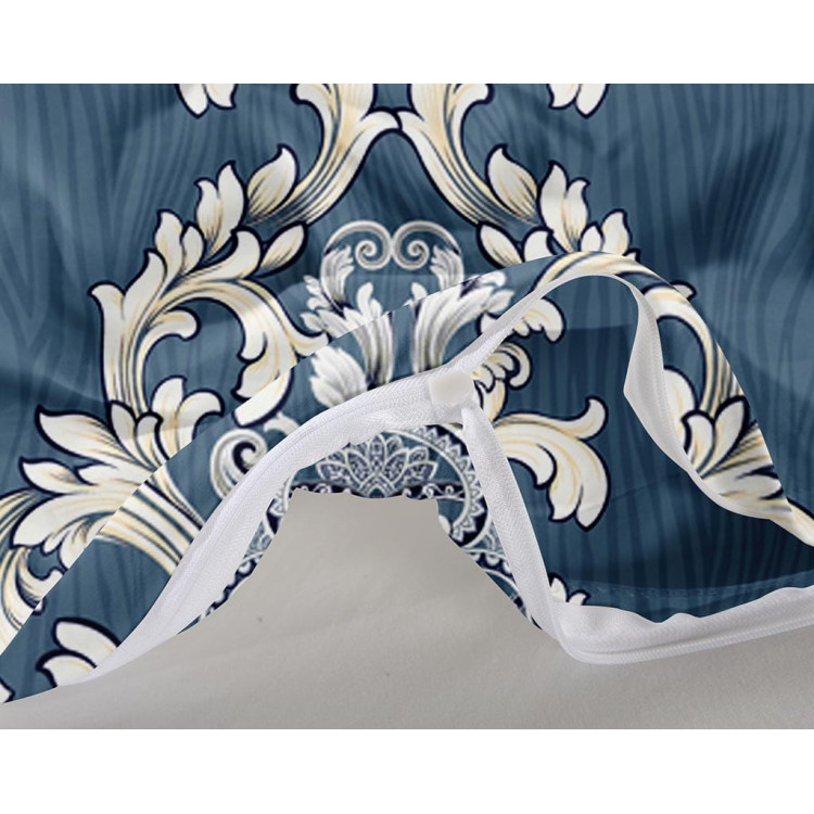 Pościel 200x220 bawełna satynowa 3D Cotton World gruba 3 części 2336 Pościel 200x220 bawełna satynowa 3D Cotton World gruba 3 części 2336