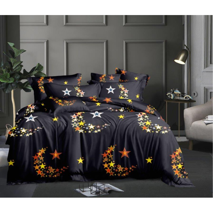 Pościel 160x200 bawełna satynowa Cotton World gruba 3 części 28068