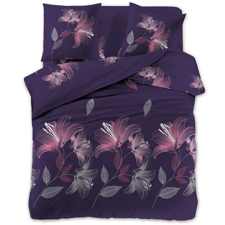 Pościel 140x200 bawełna satynowa 3D Cotton World gruba 2 części 2231