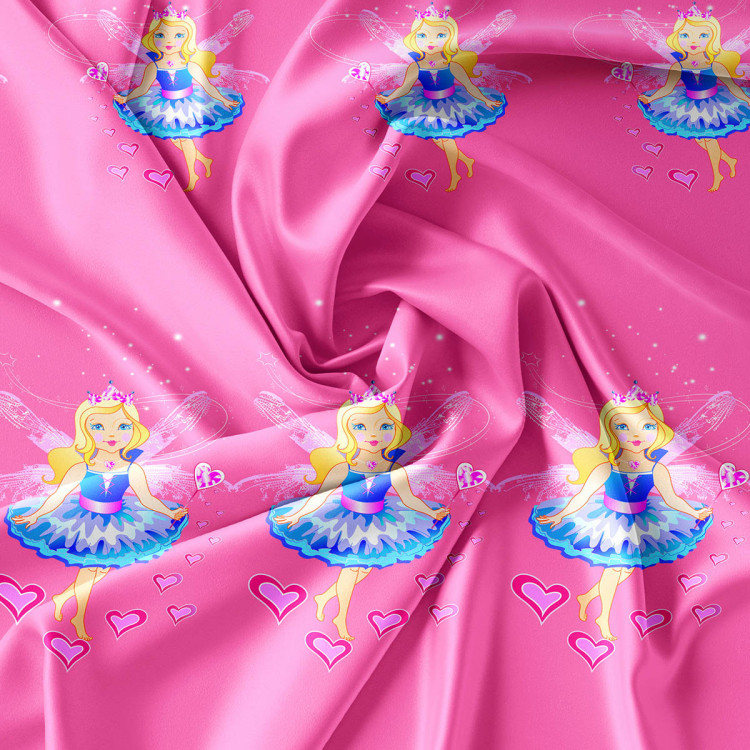 Pościel 160x200 dla dzieci bawełna satynowa 3D Cotton World gruba 3 części 2416 wróżka