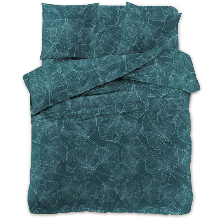 Pościel 200x220 bawełna satynowa 3D Cotton World gruba 3 części 2410