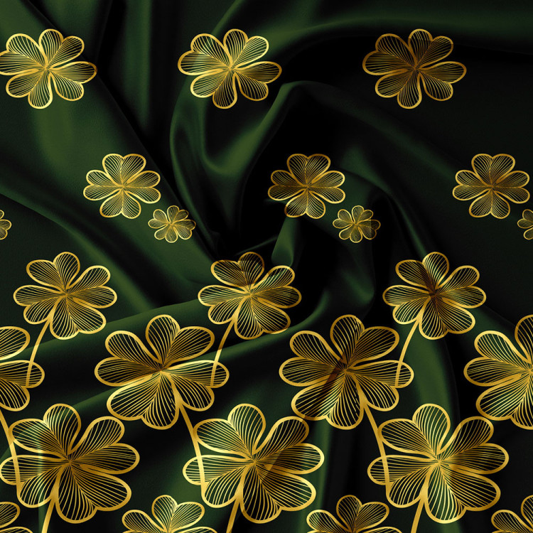 Pościel 160x200 bawełna satynowa 3D Cotton World gruba 3 części 2427 złote konieczyny