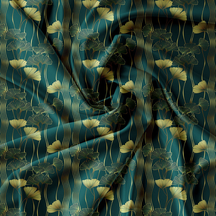 Pościel 160x200 bawełna satynowa Cotton World gruba 3 części 2219 złote kwiaty