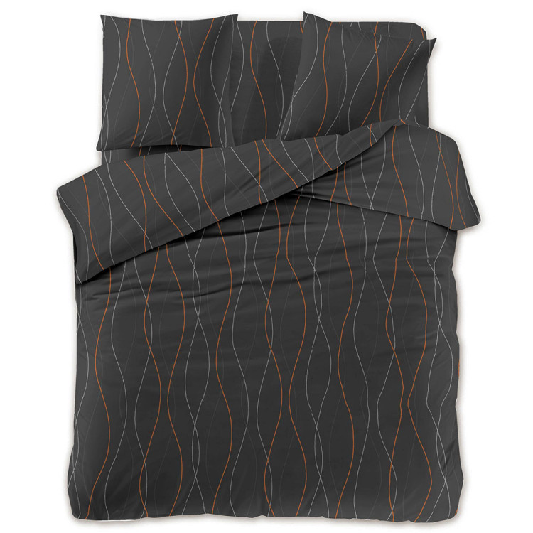 Pościel 200x220 bawełna satynowa 3D Cotton World gruba 3 części 2447