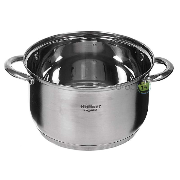 Garnki Hoffner HF 9407 10 zestaw komplet garnek gaz INDUKCJA Garnki Hoffner HF 9407 10 zestaw komplet garnek gaz INDUKCJA