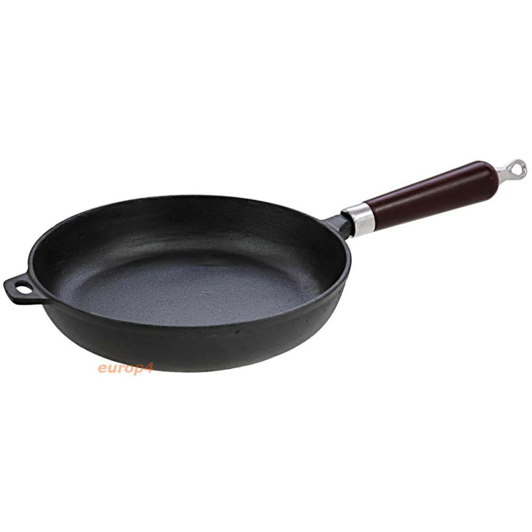Patelnia żeliwna 30 cm Krisberg KR 2568 z pokrywką ciężka na indukcję