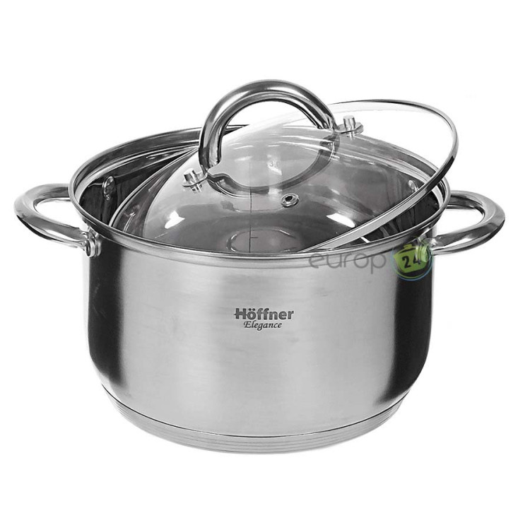 Garnki Hoffner HF 9407 10 zestaw komplet garnek gaz INDUKCJA Garnki Hoffner HF 9407 10 zestaw komplet garnek gaz INDUKCJA