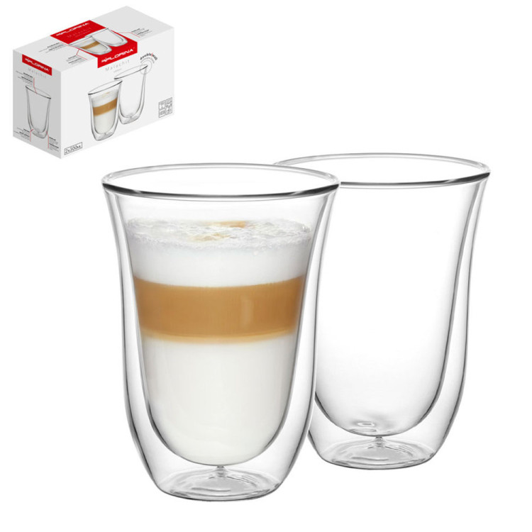 Szklanki termiczne do Florina Malachit Tulip 300 ml zestaw 2 sztuki