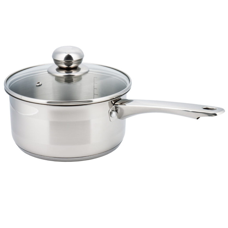 Rondel stalowy Kinghoff KH 4323 1.5 L 18/10 z pokrywką INDUKCJA