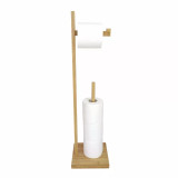 Stojak na papier toaletowy KINGHoff KH 1692 drewniany