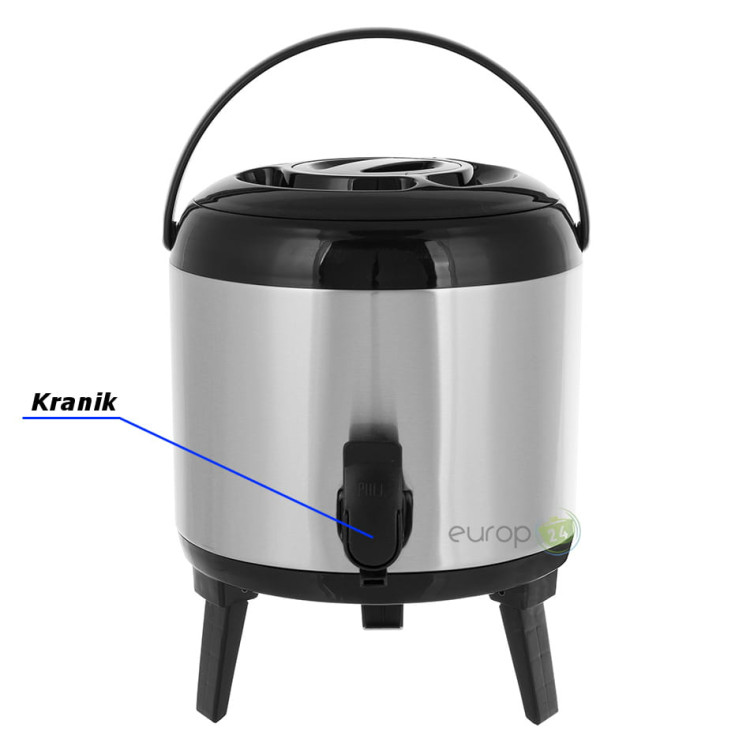 Termos caterigowy Metlex gastronomiczny 5.5 L MX 7394 Termos caterigowy Metlex gastronomiczny 5.5 L MX 7394