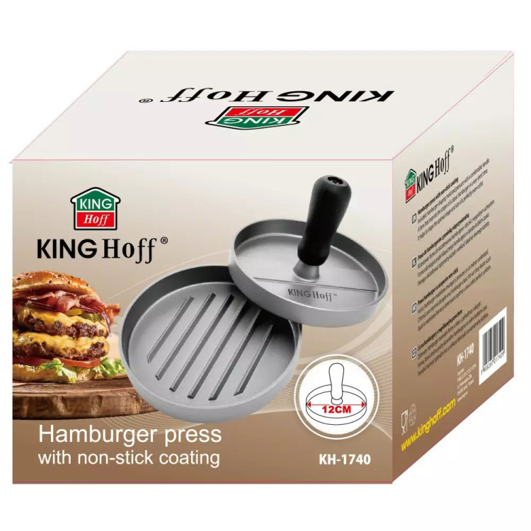 Praska do mięsa na hamburgery wyciskarka 12 cm KINGHoff KH 1740