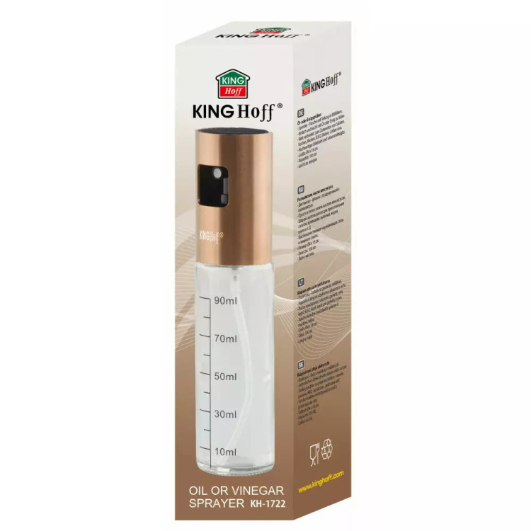 Spryskiwacz do octu oleju wody 100 ml KingHoff KH 1722 miedziany