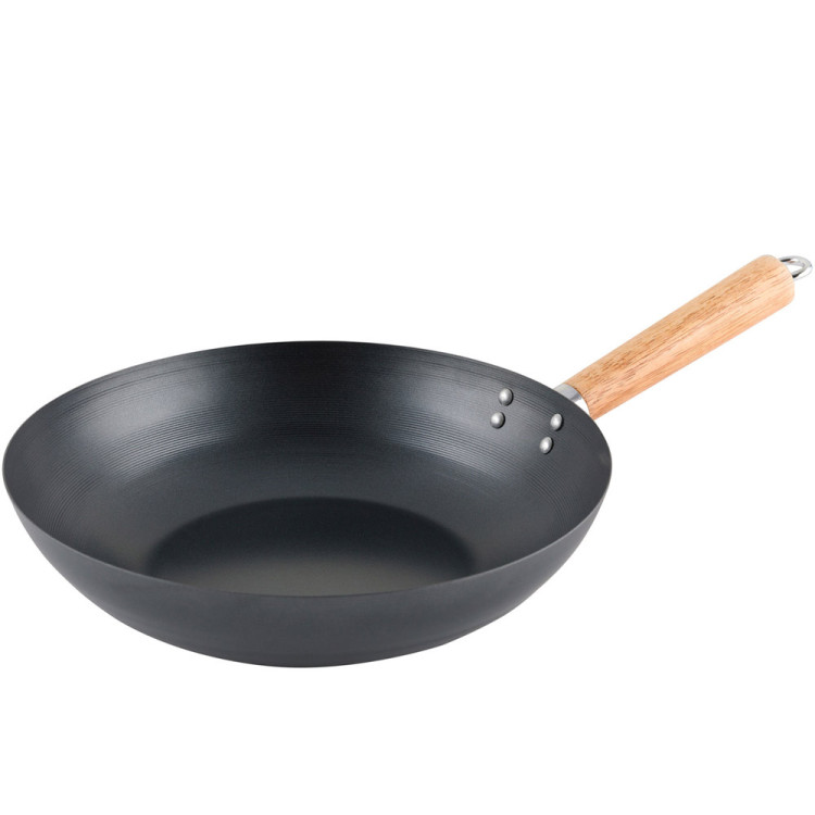 Patelnia wok 30 cm Florina Carbon głęboki