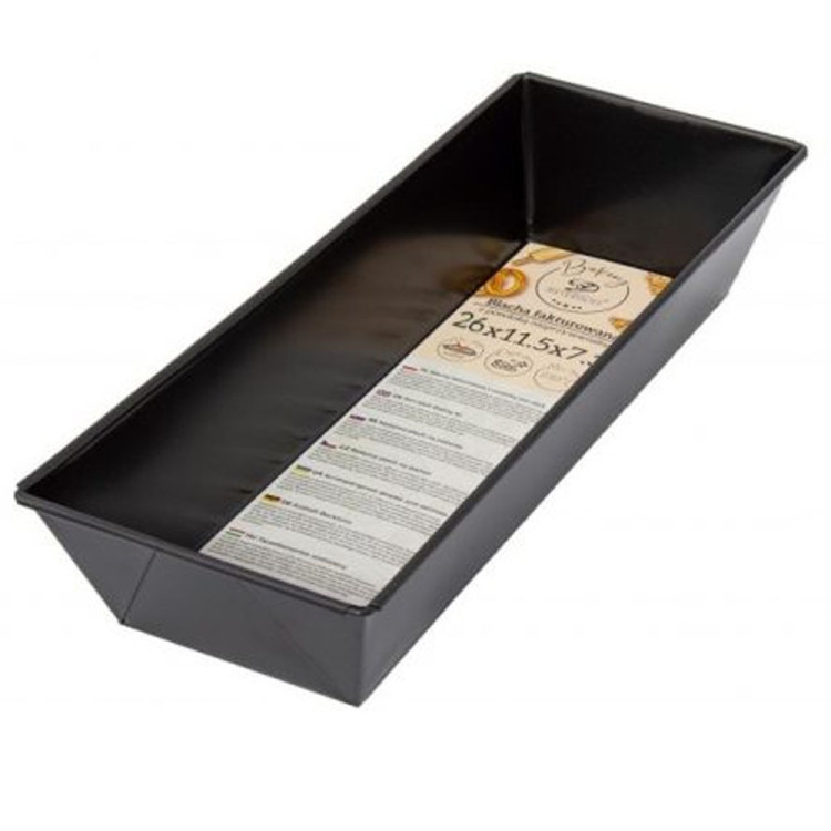 Blacha do ciasta 26x11 cm keksówka MeyerHoff z powłoką nieprzywierającą marmurową