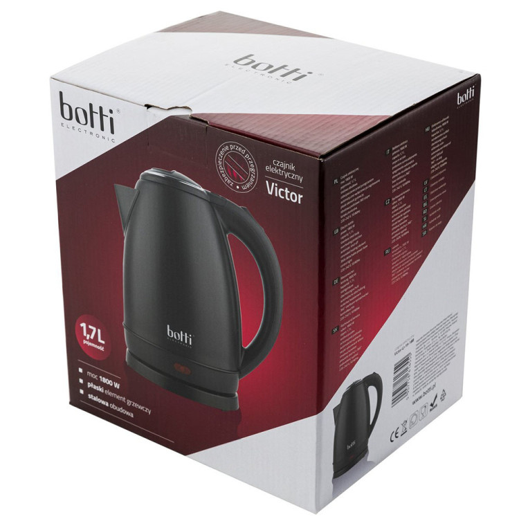 Czajnik elektryczny Botti - Victor 1,7 l grafitowy 2200W
