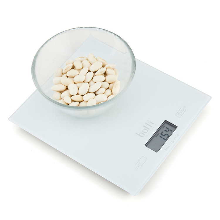 Elektroniczna waga kuchenna Botti Electronic Mono biała do 5 kg