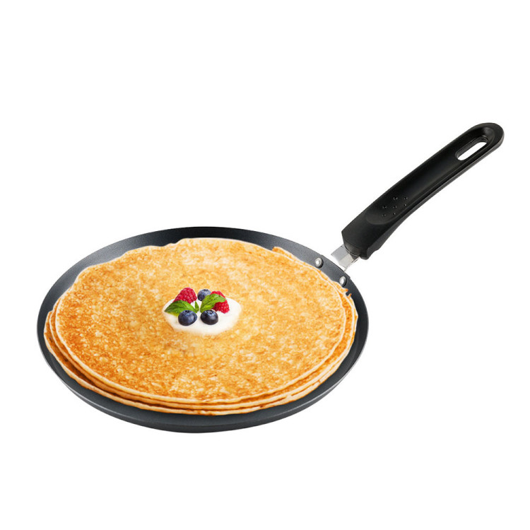 Patelnia do naleśników Florina Carbon 24 cm stal węglowa czarna