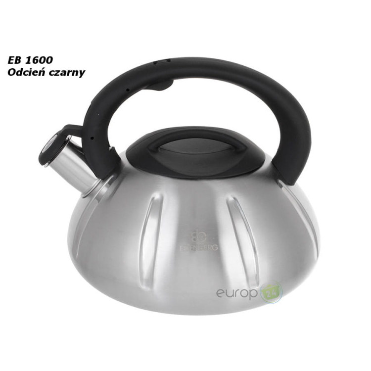 Czajnik Edenberg stalowy z gwizdkiem 3.5 L EB 1600 / 1600 W Czajnik Edenberg stalowy z gwizdkiem 3.5 L EB 1600 / 1600 W